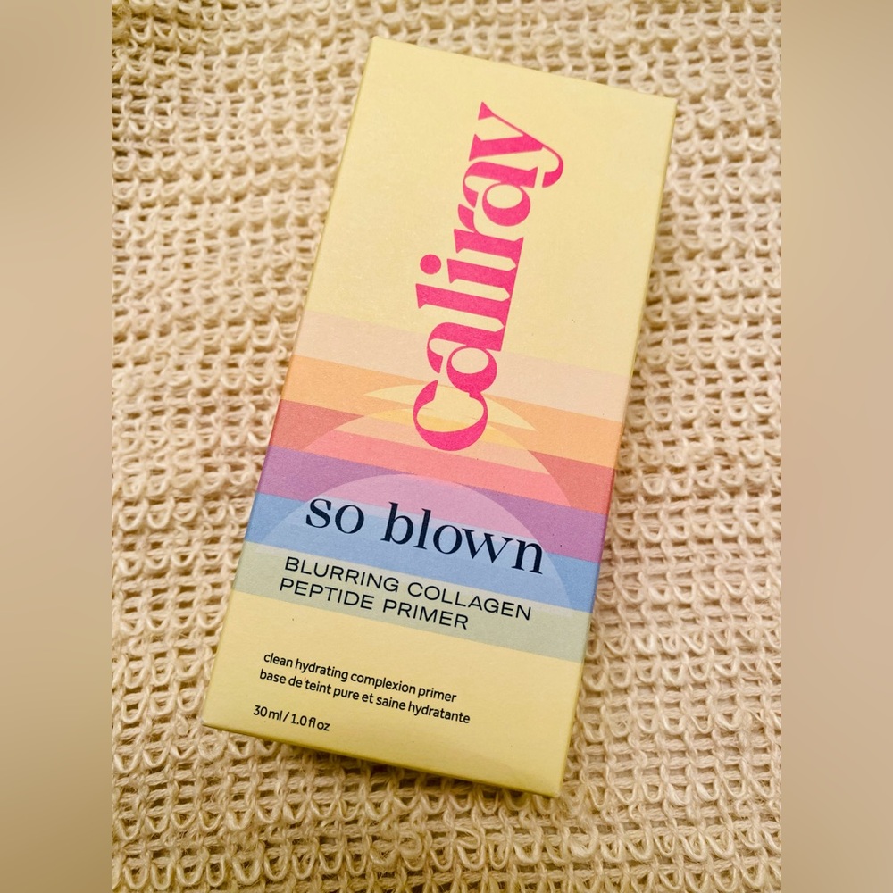 NEW IN BOX! NEVER OPENED! CALIRAY “SO BLOWN”BURRING COLLAGEN PEPTIDE PRIMER